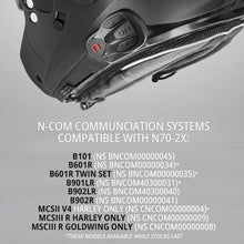Nolan N70-2 X Adventure Helmet - black/ red / blue