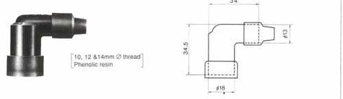NGK Ngk Plug Cap Lzfh