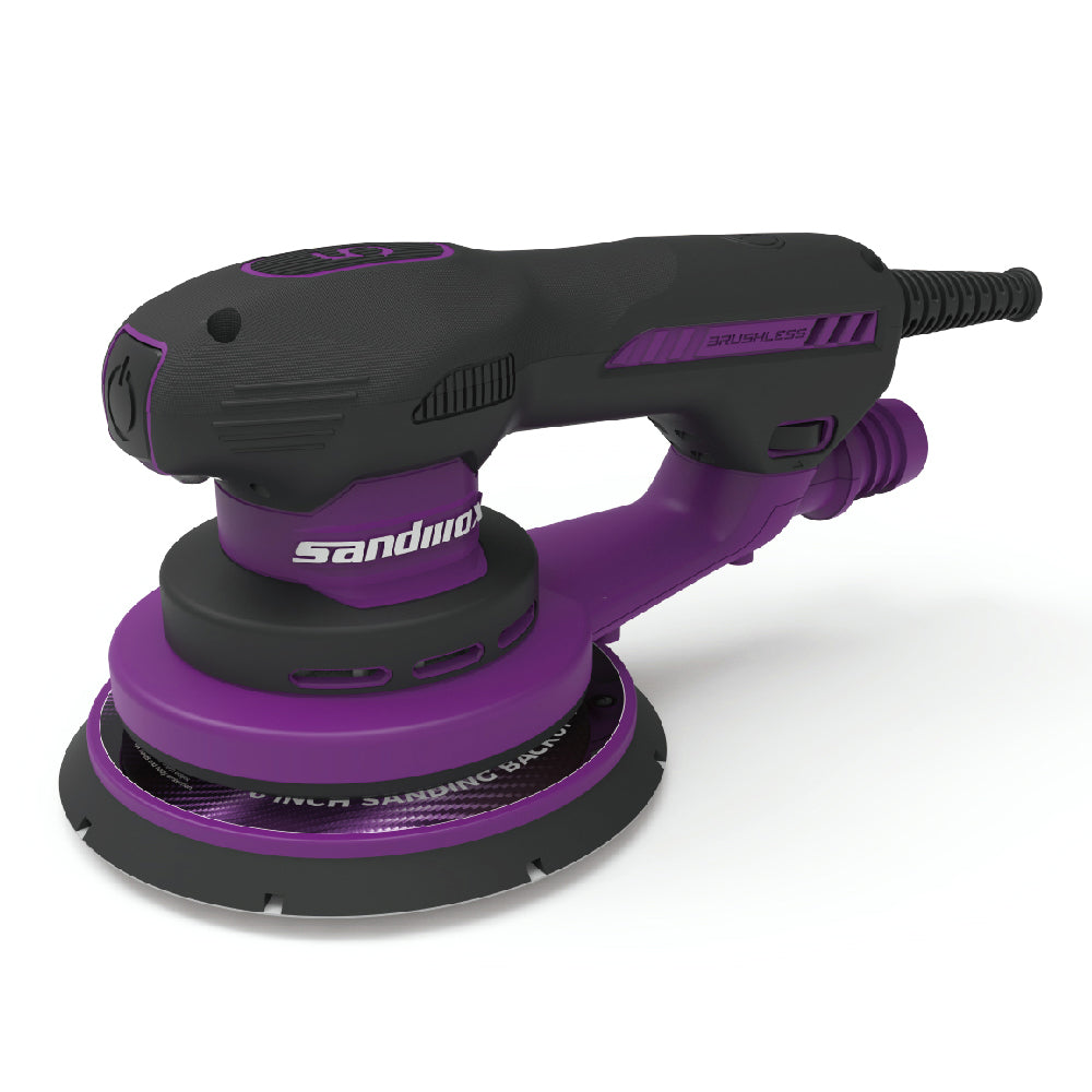 SANDWOX BRUSHLESS 150MM RANDOM ORBIT 5MM ELECTRIC SANDER