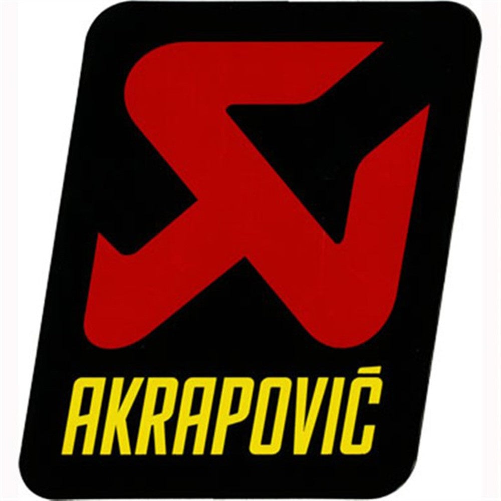 Akrapovic Muffler Decal
