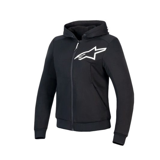 Alpinestars Stella Chrome v2 Sport Hoodie Black/White