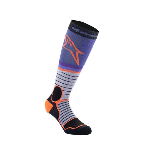 Alpinestars MX Pro Socks Black/Gray/Purple