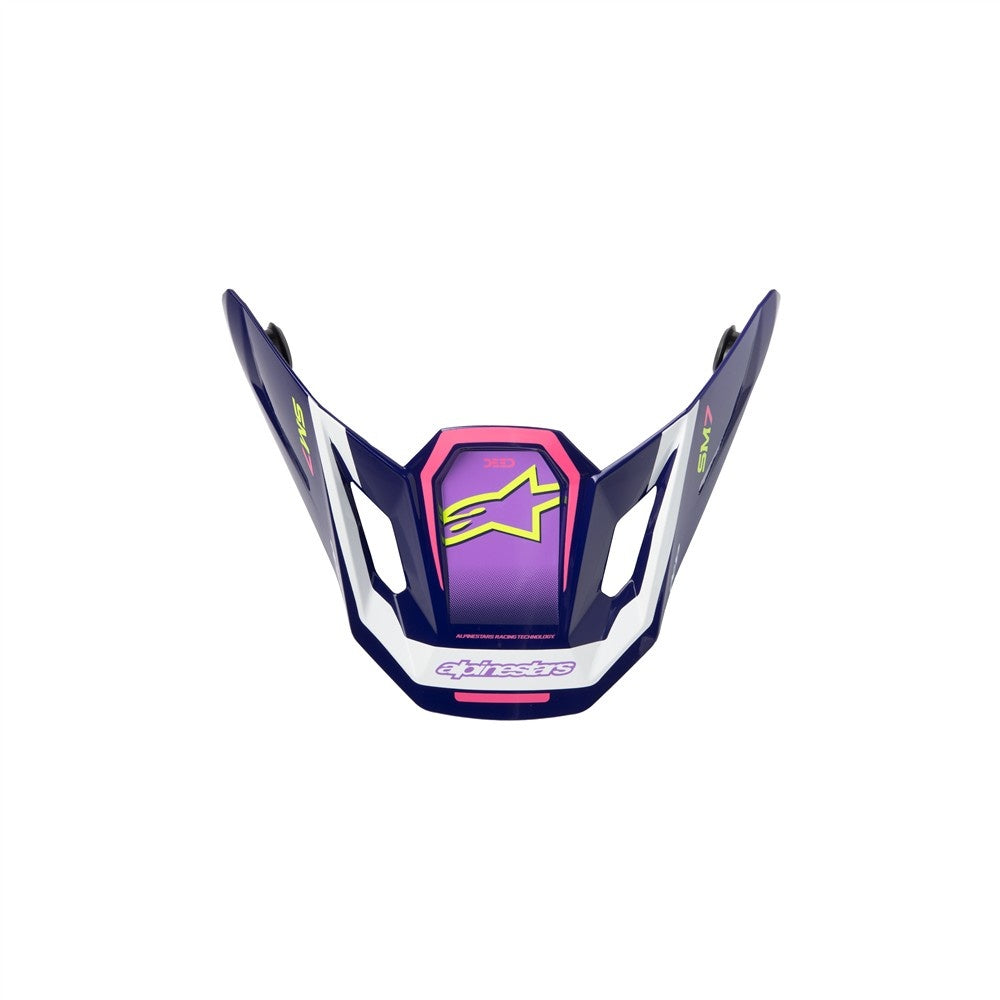 Alpinestars S-M7 Visor Deed Purple/Pink