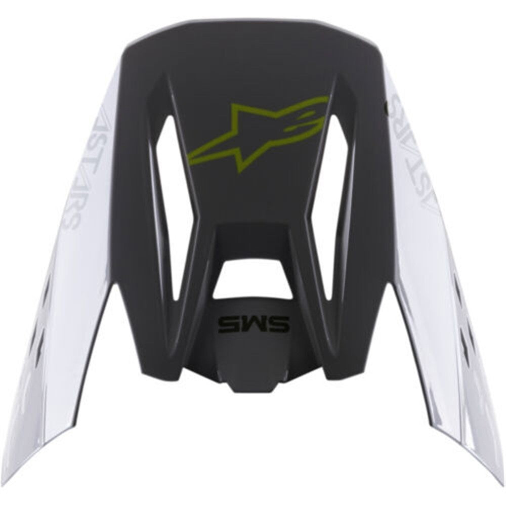 Alpinestars S-M5 Visor Bond Silver/Yellow Fluoro