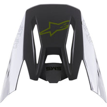 Alpinestars S-M5 Visor Bond Silver/Yellow Fluoro