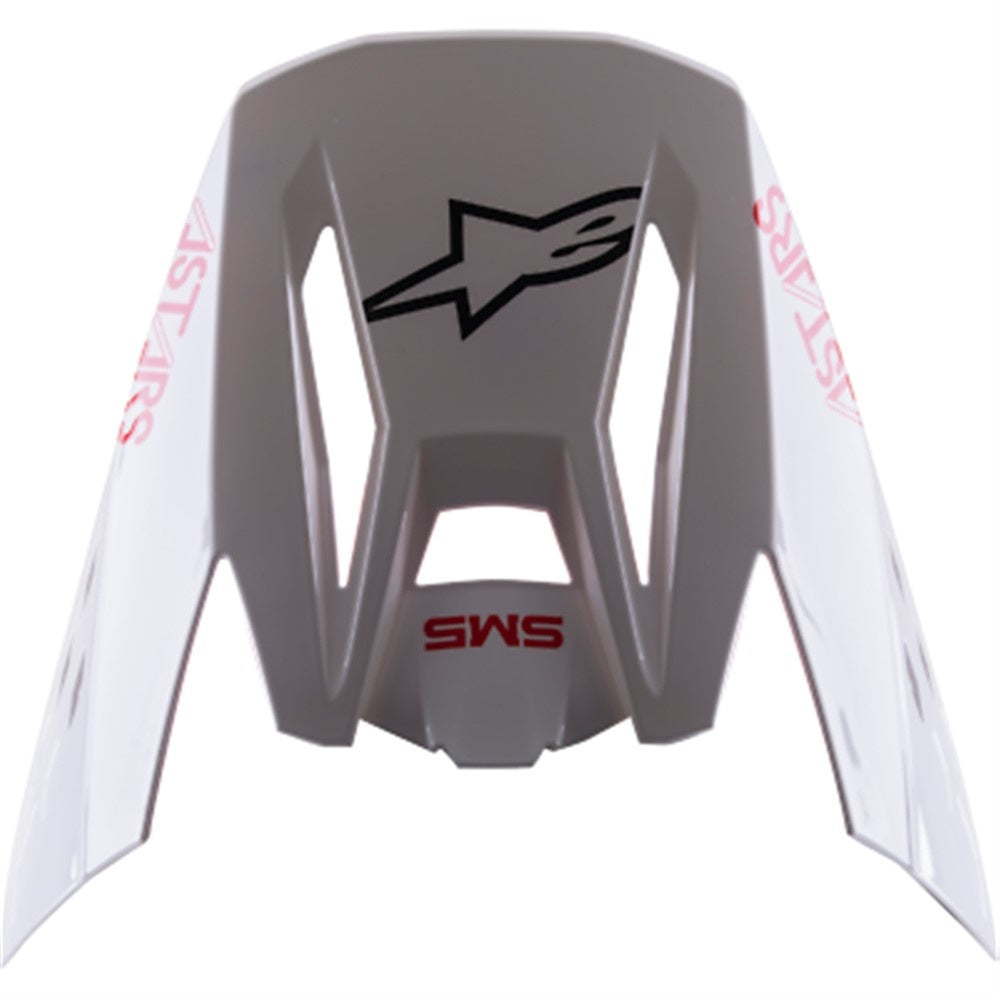 Alpinestars S-M5 Visor Bond White/Red