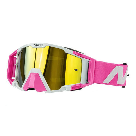 NITRO NV-100 GOGGLES [PINK WHITE] - 1