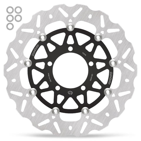 BRAKE DISC FRONT MOTO MASTER NITRO 310MM FLOATING ABS SHIMS TRIUMPH FRONT LEFT