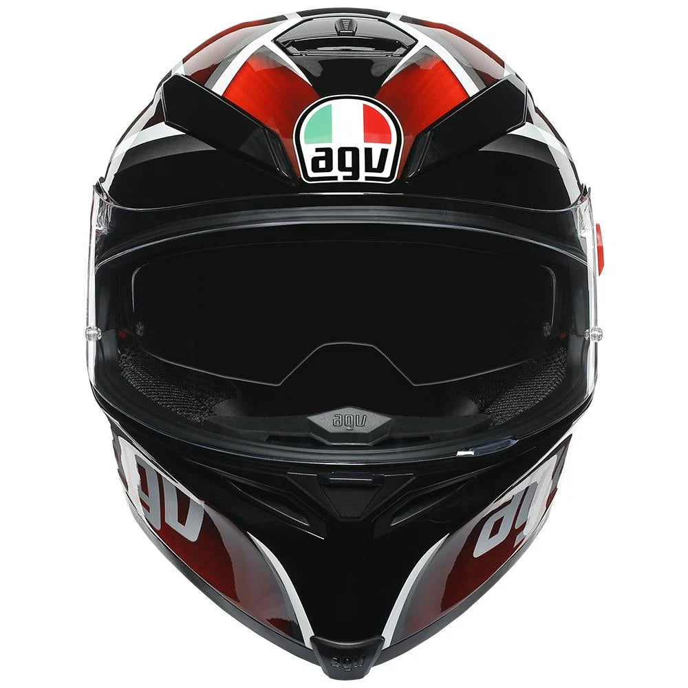 AGV K5 S [TEMPEST BLACK/RED]