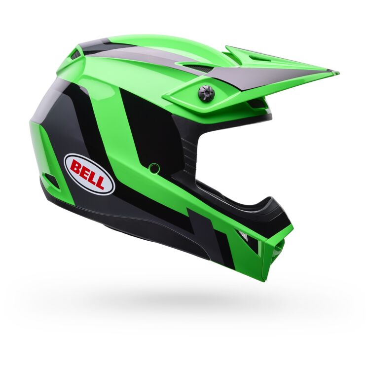 Bell MX-10 MIPS Dyno Helmet - Green/Grey