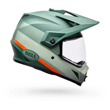 Bell MX-9 ADV Mips Trail Helmet Green/Orange