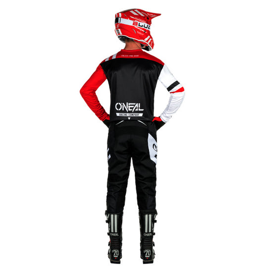 O'Neal 2026 Youth ELEMENT Warhawk Jersey - Black/White/Red