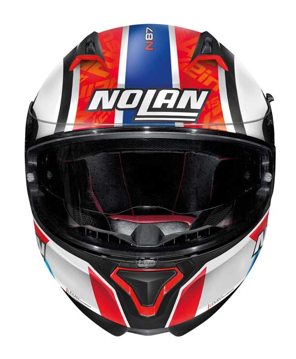 Nolan N87 Full Face Helmet - Rins red/white/blule