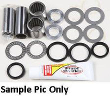 PIVOT WORKS SWINGARM BEARING KIT INCLUDES GREASE KAWASAKI KLX400 KLX450R KX250F KX450F
