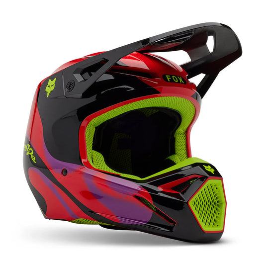 FOX V1 EMOTION HELMET MIPS CE [FLO RED]
