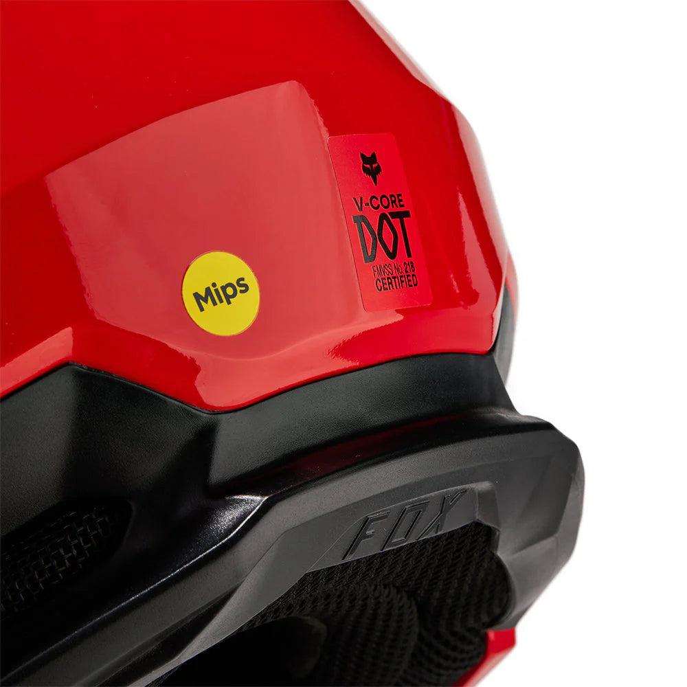 FOX V CORE HELMET [RED]