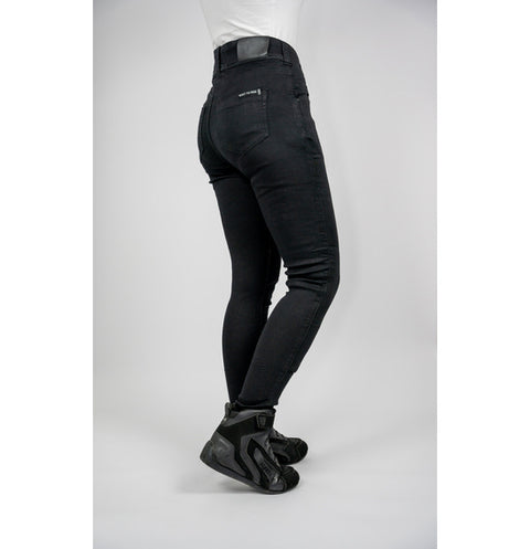 Bull-It Fury Black Skinny Motorcycle Jean (A) LADIES