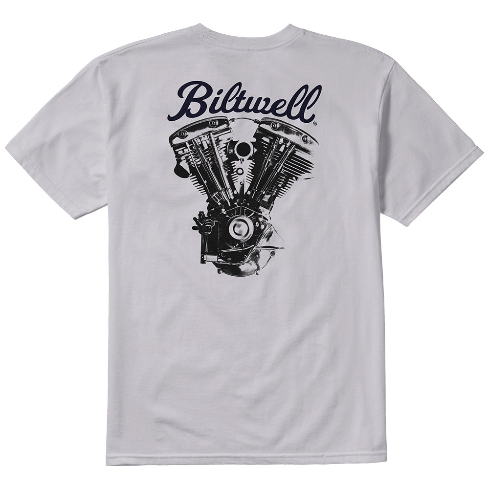 EMERICA X BILTWELL TEE [CEMENT]