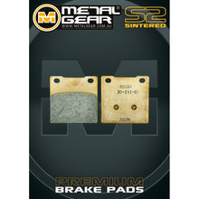 METAL GEAR BRAKE PADS SINTERED