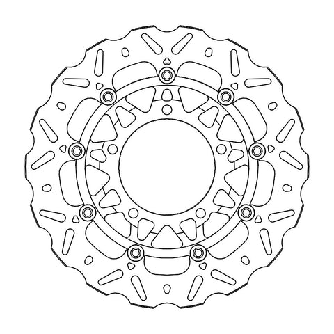 BRAKE DISC FRONT MOTO MASTER NITRO 310MM FLOATING HONDA CB650R