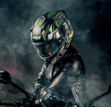 Nolan N60-6 Full Face Helmet - black/floral