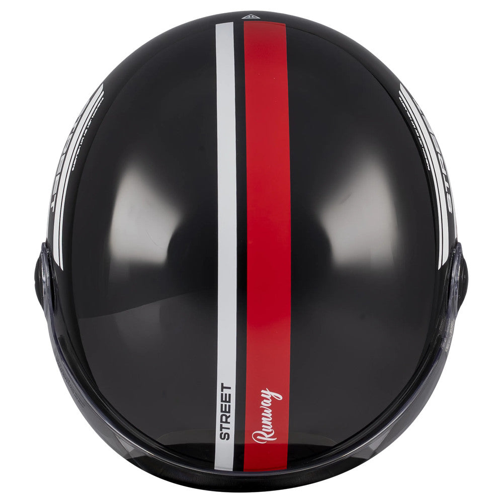 MT STREET S [RUNWAY GLOSS BLACK-RED] - 6