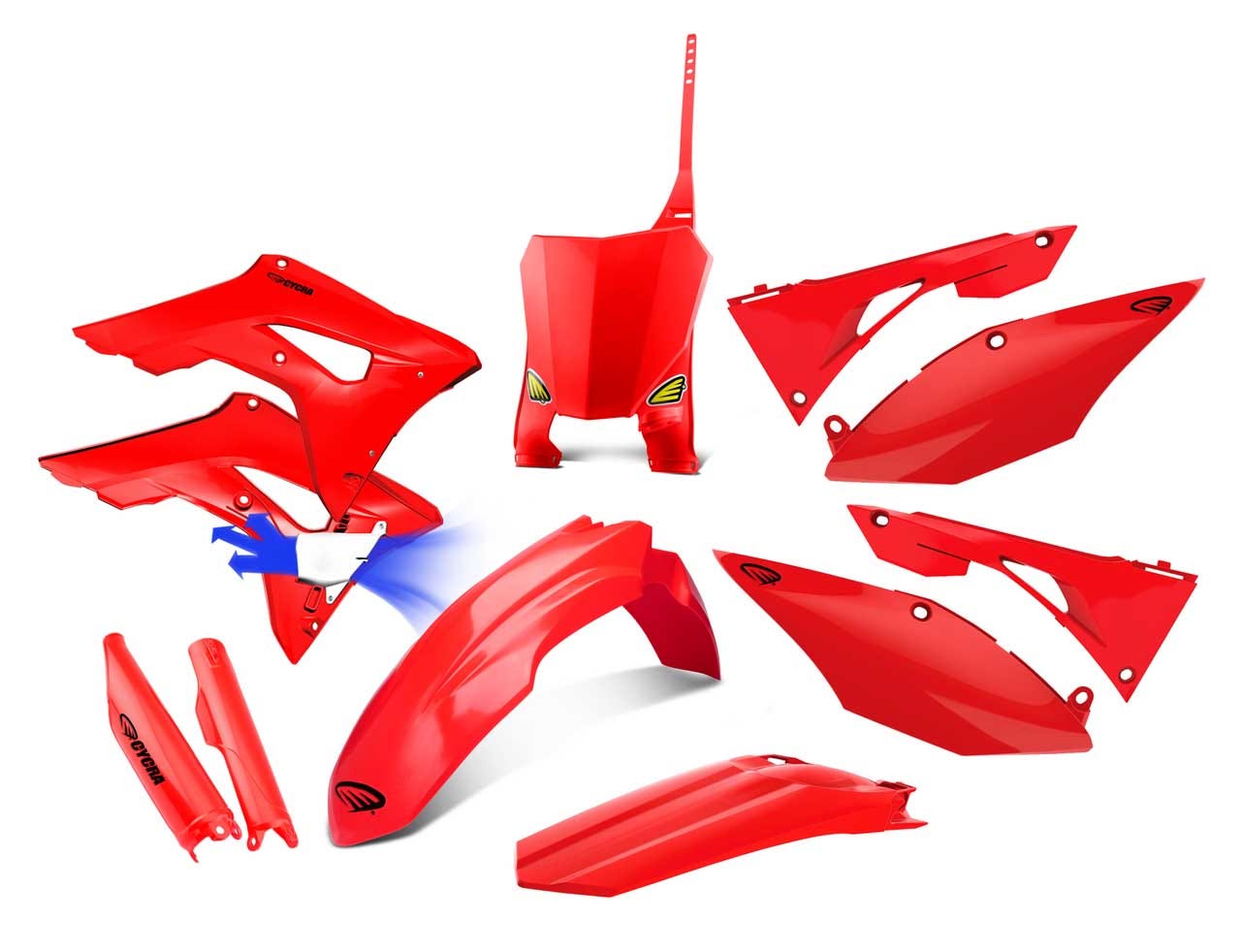 Cycra 2017-18 CRF 450R Honda Full Body Kit - Red