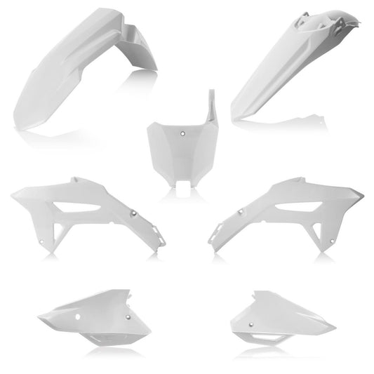 CYC 5PLAS KIT2021 HONDA CRF450R 5 PIECE REPLICA KIT WHITE