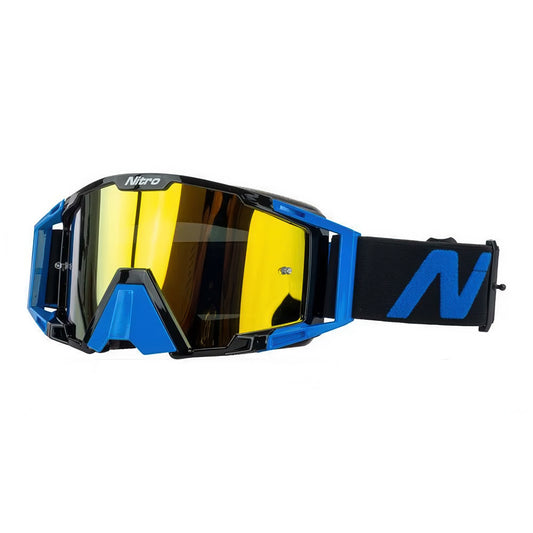 NITRO NV-100 GOGGLES [BLUE BLACK] - 1