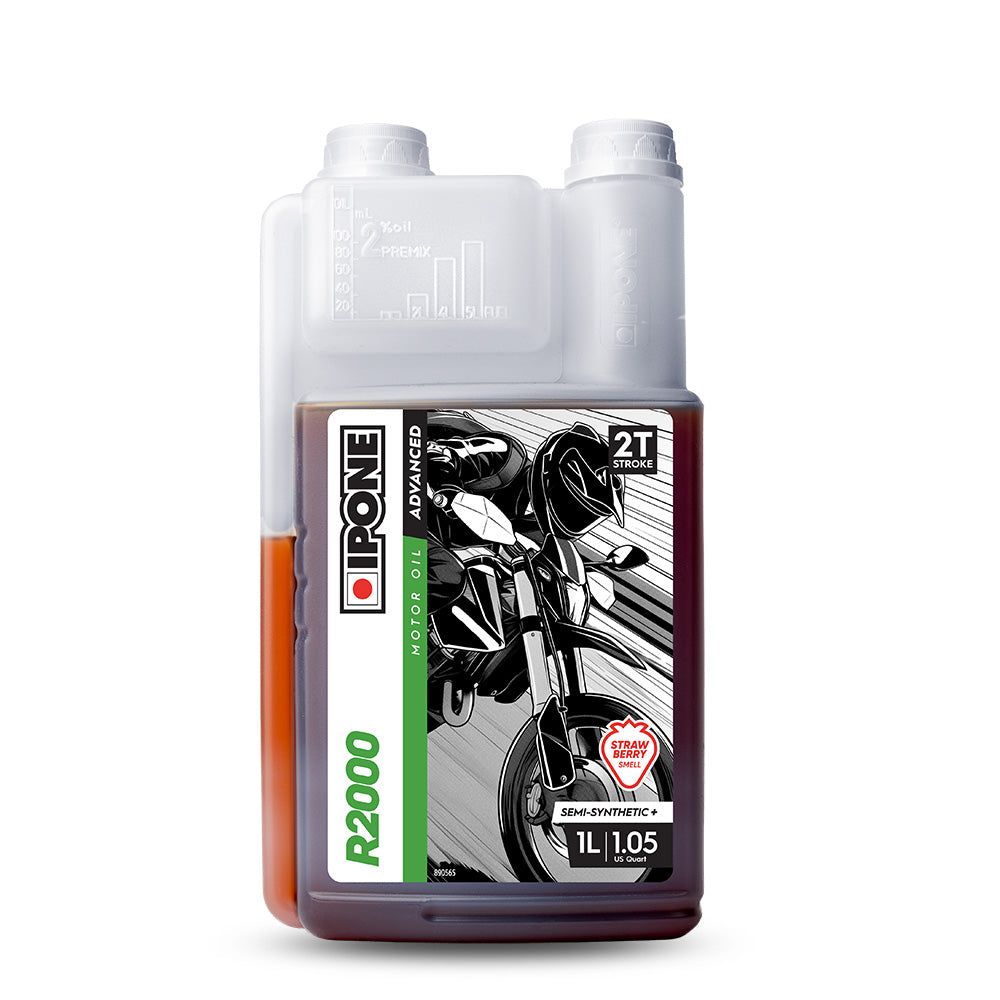 IPONE R2000 - Semi-Synthetic 2T Oil - 1L
