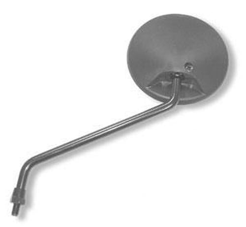 Mirror - Universal Swivel Head Black - MIRROR 8MM SWIVEL HEAD L/H THRD BLACK