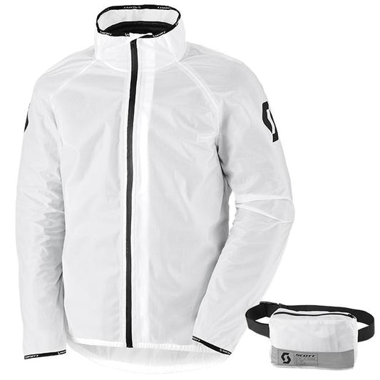 SCOTT Ergonomic DP Light Rain Jacket - Clear
