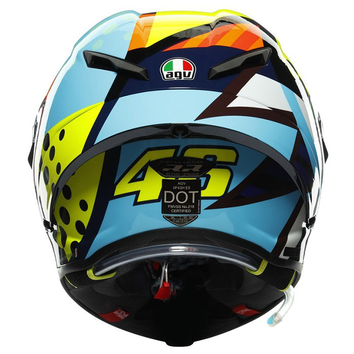 agv pista gp gran premio rossi RR PERFORMANTE CARBON/RED No stitches in sensitive areas AGV Pista GP RR Soleluna