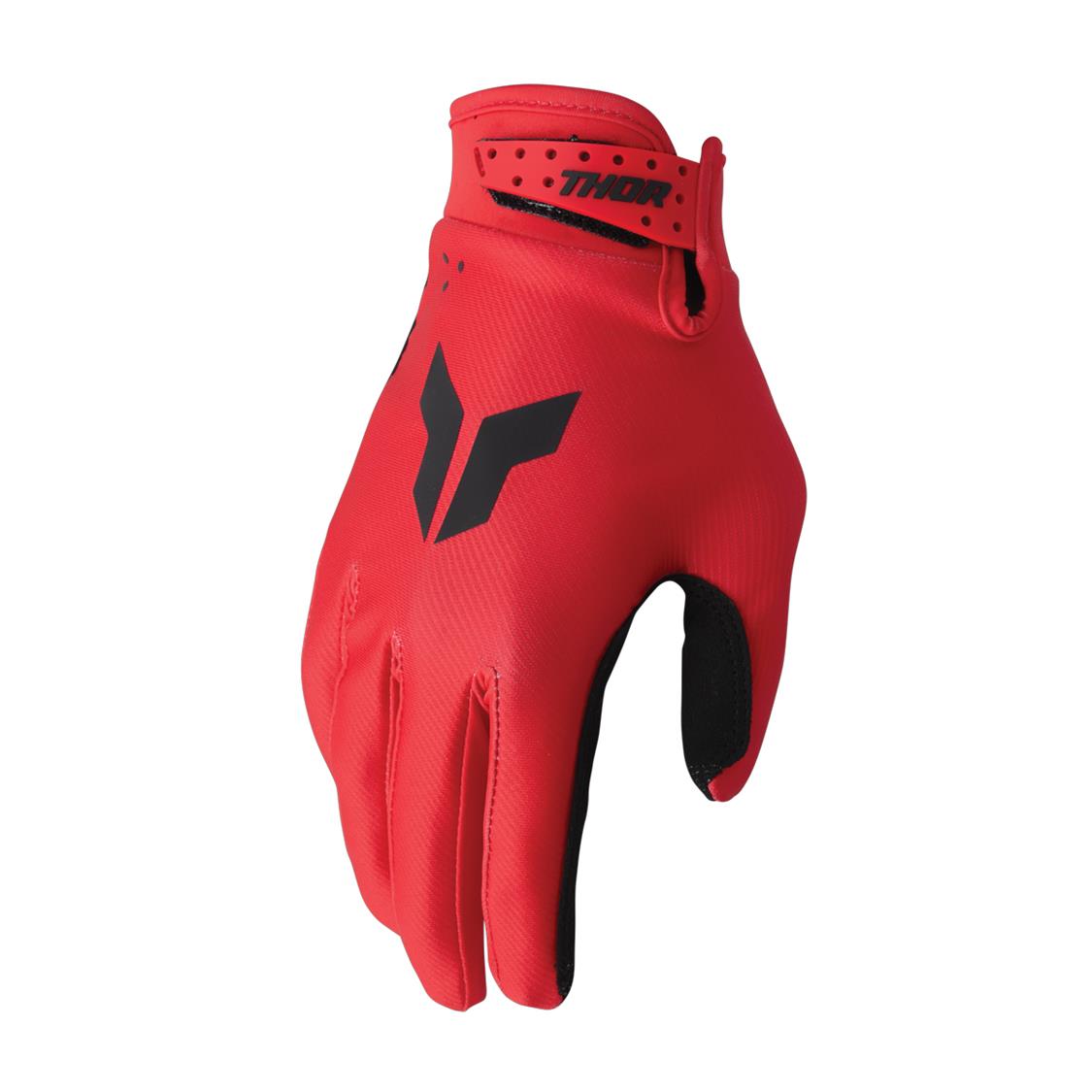 THOR GLOVE YOUTH LAUNCHMODE SPLIT RED