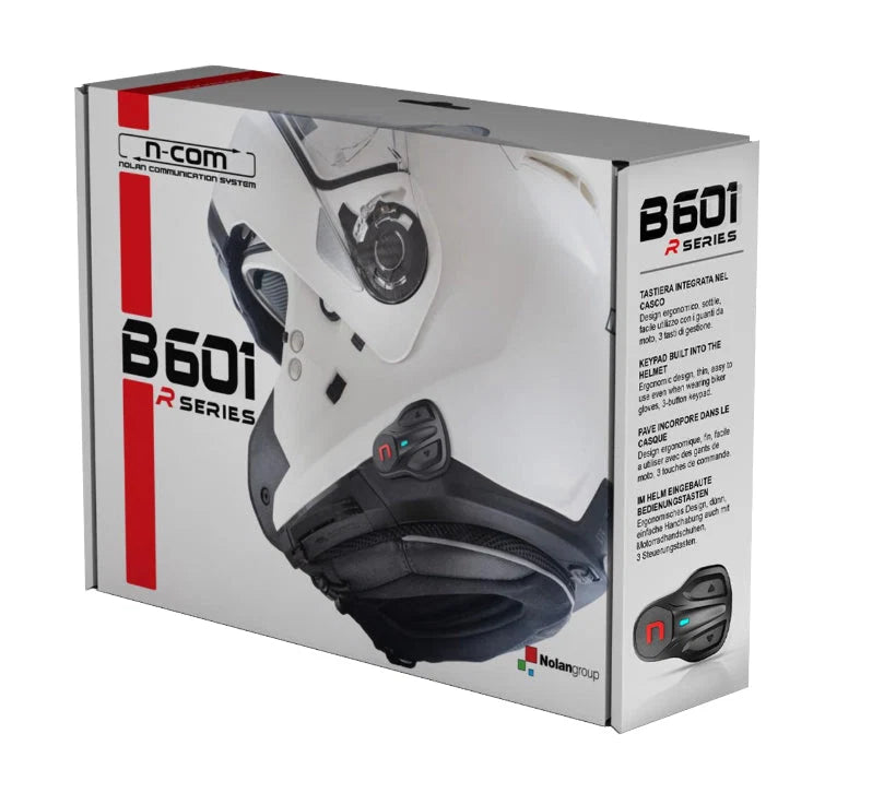 Nolan N100-5 N-Com Flip Face Helmet - white
