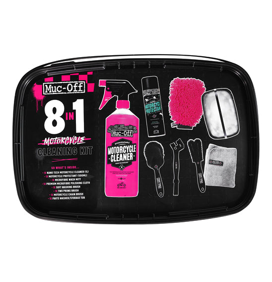 Muc-Off 8 in 1 Motorcycle Cleaning Kit