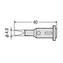 GOOT TIP CHISEL 4.8MM FOR GP-501