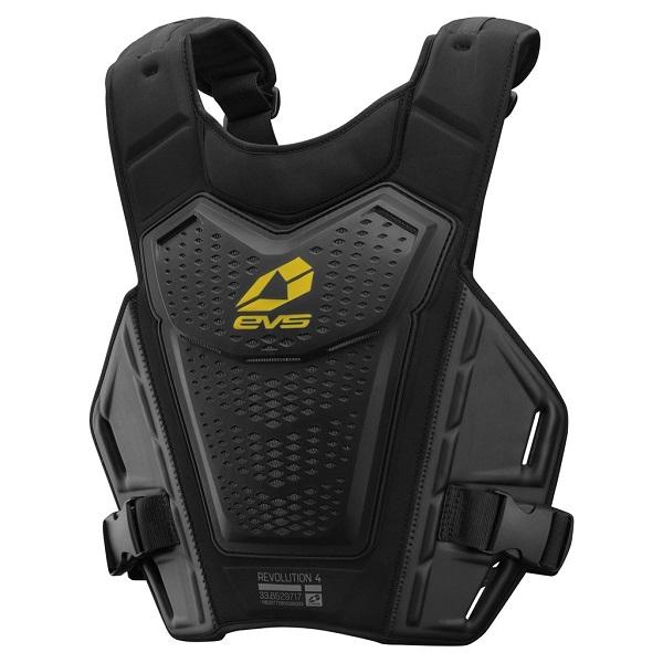 EVS Revo 4 Roost Deflector  - Black - Adult Body Armour