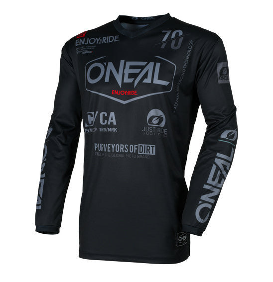 O'Neal ELEMENT Brand Jersey - Black/Grey