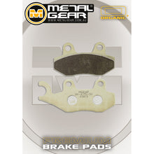 BRAKE PADS FRONT METAL GEAR