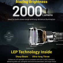 NITECORE P40 2000 LUMEN LONG THROW FLASHLIGHT