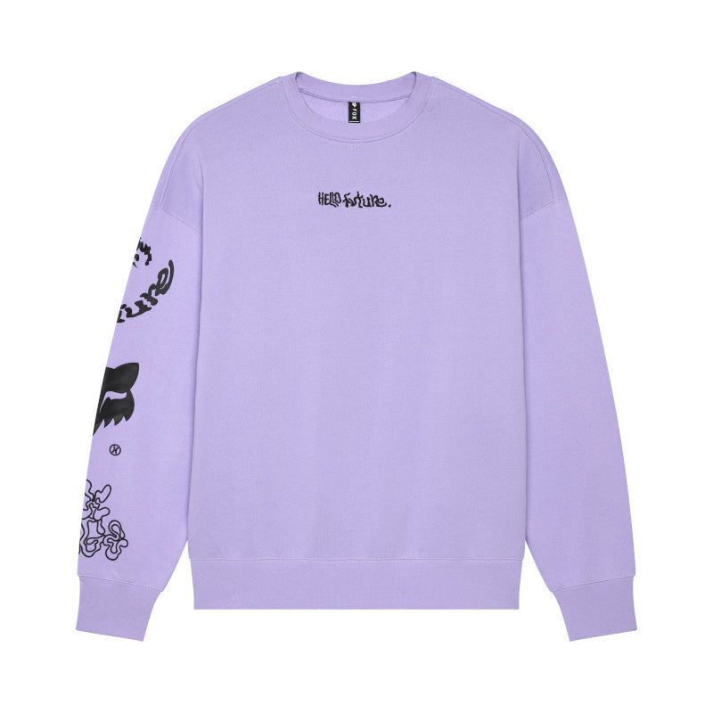 Hello Future Oversized Fleece Crew