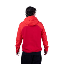 Fracture Paneled Fleece Pullover