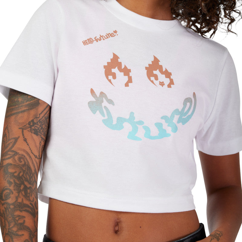 W Hello Fox SS Baby Tee