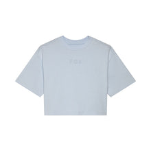 W Wordmark Oversized Crop Tee