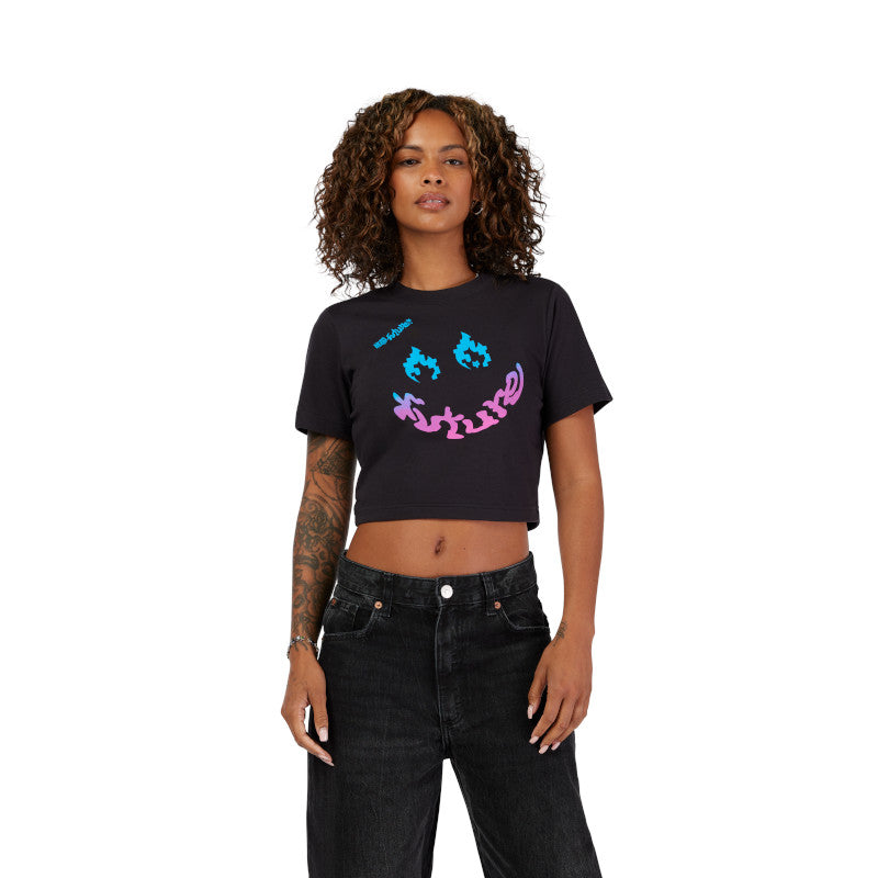 W Hello Fox SS Baby Tee