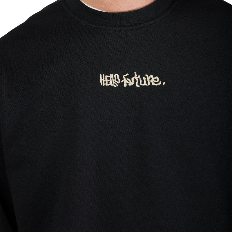 Hello Future Oversized Fleece Crew
