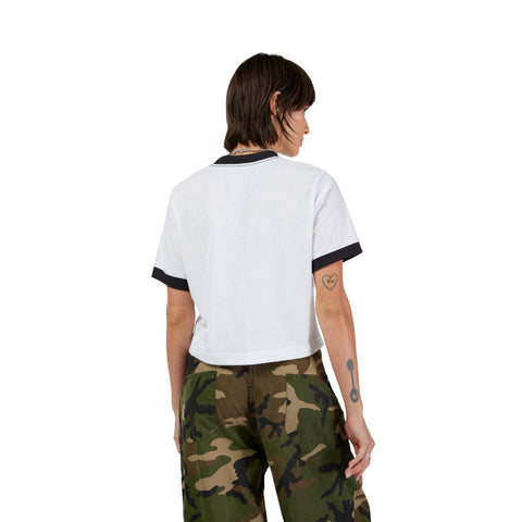 Fox Womens Circa 74 Ringer SS Tee