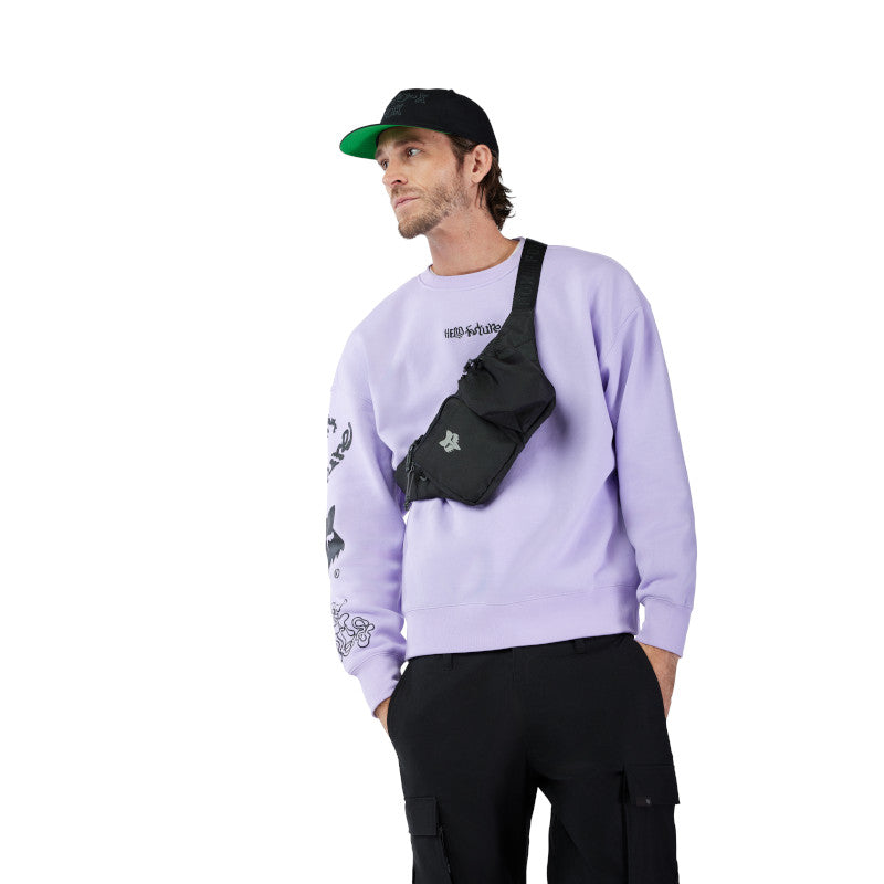 Hello Future Oversized Fleece Crew