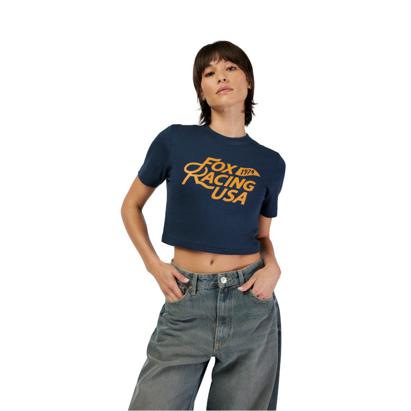 W Fox USA Baby Tee